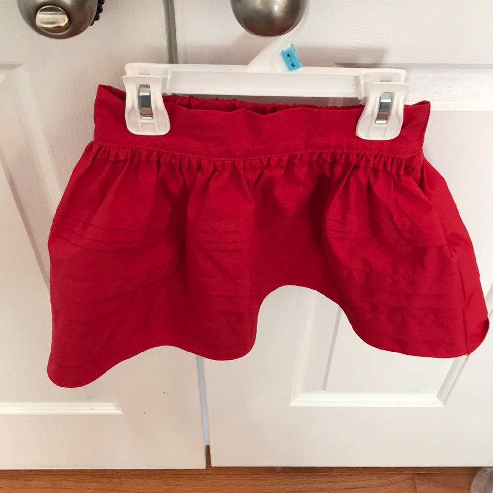 Oshkosh B’gosh Size 3T Red Holiday Skirt